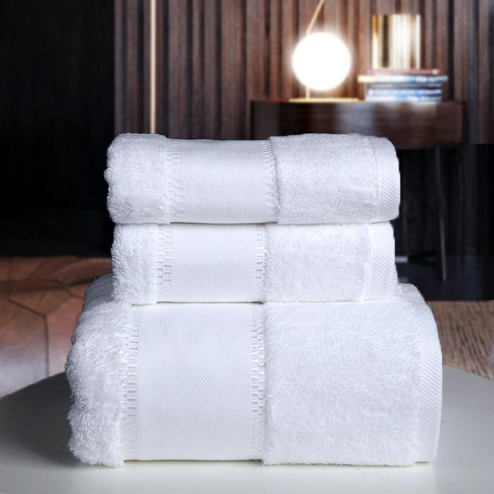 satin band bath towel satin band bath towel
